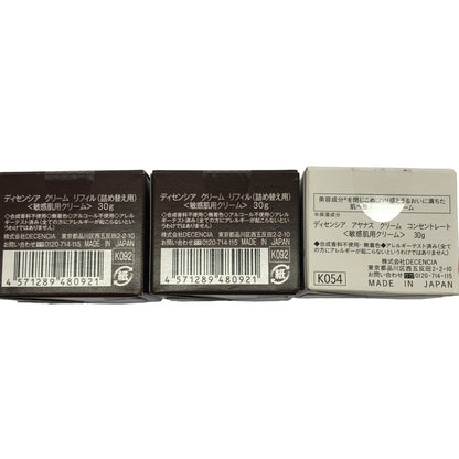 Z000 ディセンシア　クリーム リフィル 30g 2個 & アヤナス クリーム コンセントレート 30g 1個 計3点セット　ラスト1点！