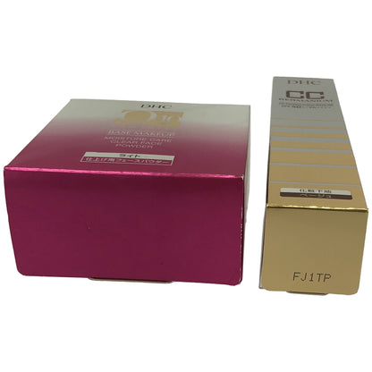 Z000 DHC CCパーフェクト カラーベース GE 40g & モイスチュアケア クリアフェースパウダー 15g 2個セット