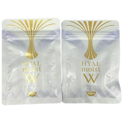 CS16 K ヒアルモイスト乳酸菌配合 日清食品 ヒアルモイストW タブレット 30粒 2袋セット●賞味期限：2026/11/14～