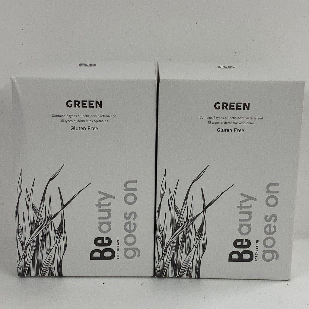 C36B Be auty goes on GREEN 青汁 90g (3g×30袋) 2個セット●賞味期限：2027/05～