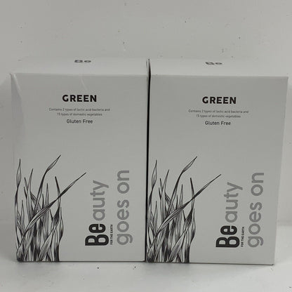 C36B Be auty goes on GREEN 青汁 90g (3g×30袋) 2個セット●賞味期限：2027/05～