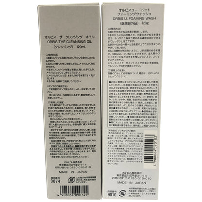 Z000 オルビス ザ クレンジング オイル 120mL & オルビスユー ドット フォーミングウォッシュ 120g & オルビス オフクリーム BK 100g 計３個セット　ラスト1点！