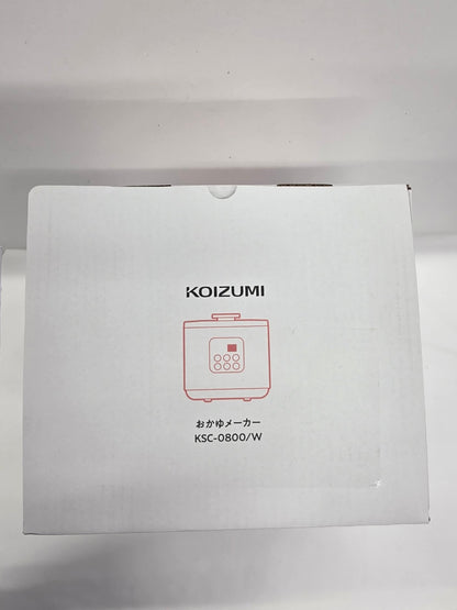 CU52 KOIZUMI おかゆメーカー KSC-0800/W