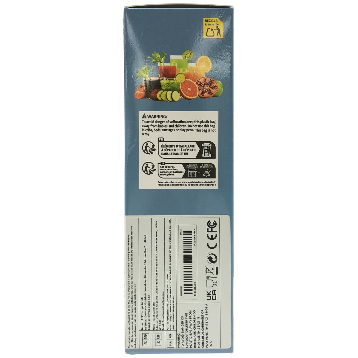Z000 NIJ JUICING CUP 携帯式ミキサー HS-860　ラスト1点！