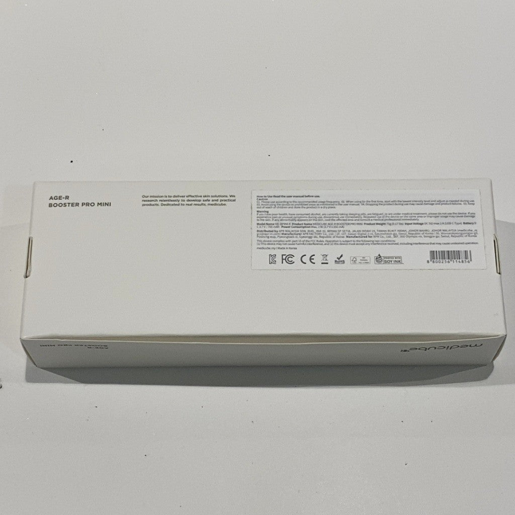 C9W4 D ■medicube AGE-R BOOSTER PRO MINI 美顔器