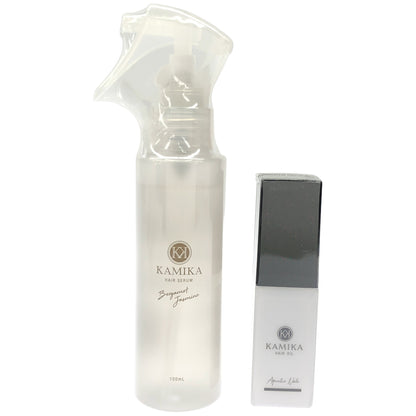 Z000 KAMIKA ヘアセラム BJ 100ml & ヘアオイル AN 30ml 2本セット