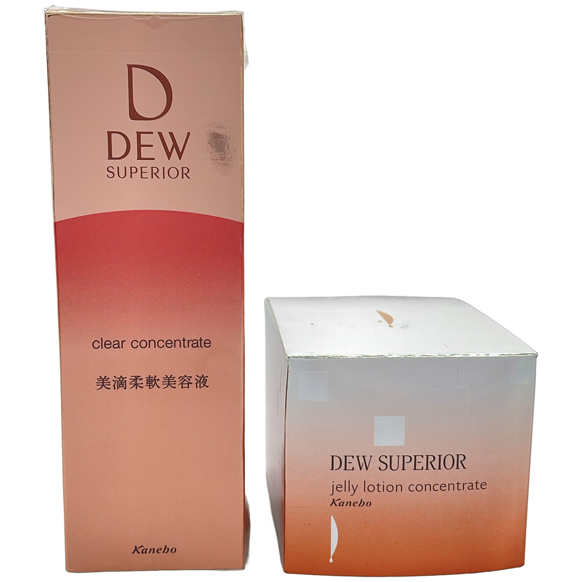 Z000 DEW スペリア クリアコンセントレート 100mL & ジェリーローションコンセントレート 100g 2点セット　ラスト1点！
