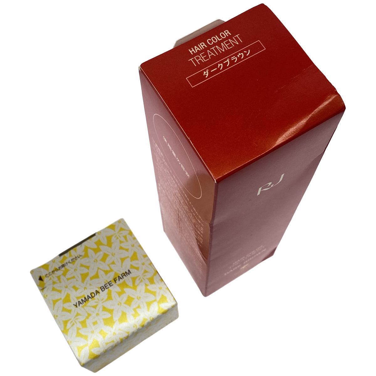Z000 山田養蜂場 RJ ヘアカラートリートメント a ダークブラウン 210g & スペシャルリフト c 60g 2個セット　ラスト1点！
