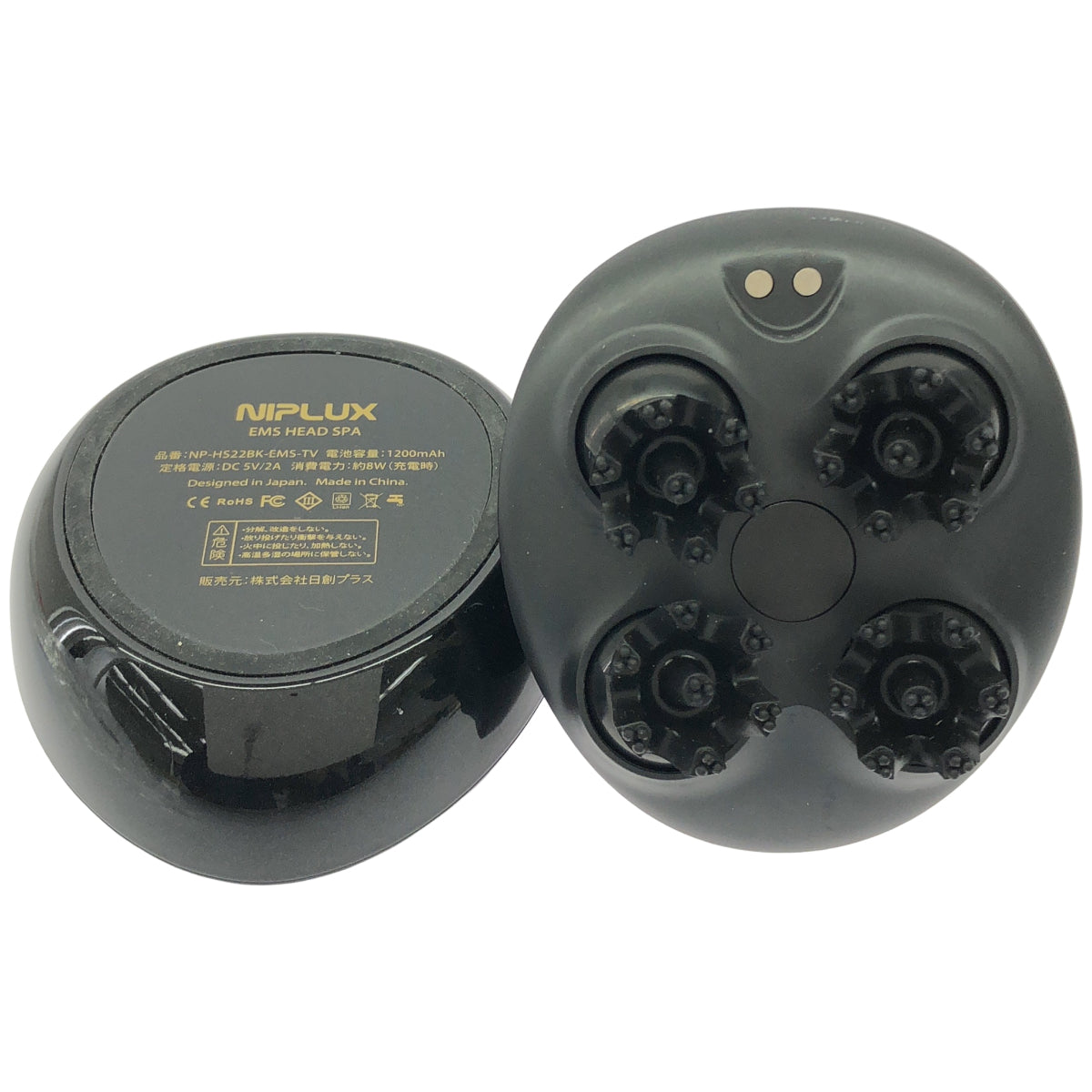 Z000 ■NIPLUX ニップラックス EMS ヘッドスパ NP-HS22BK-EMS-TV　ラスト1点！