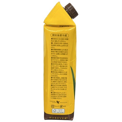 C09R フォーエバー アロエベラ ジュース 1000ml ●賞味期限：2027/06/27～