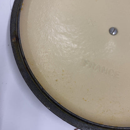 C97B D LE CREUSET ル・クルーゼ ココットロンド 22cm 両手鍋 チェリーレッド