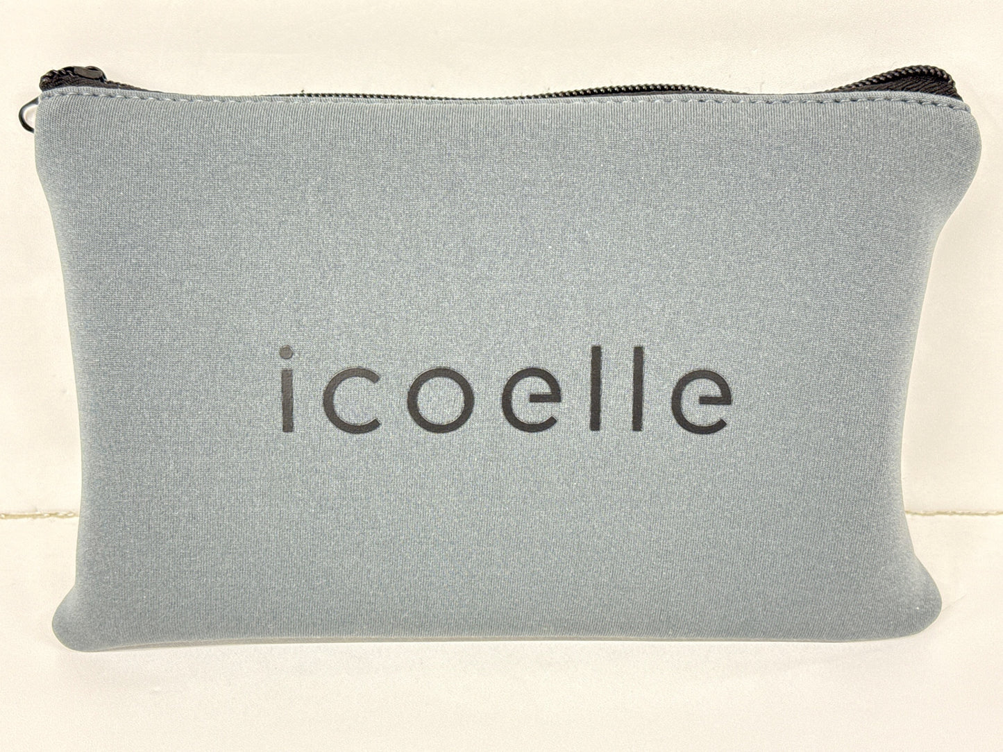 icoelle イコエル フェイシャルネックリフト ブラック × ペールアクア EMS美顔器