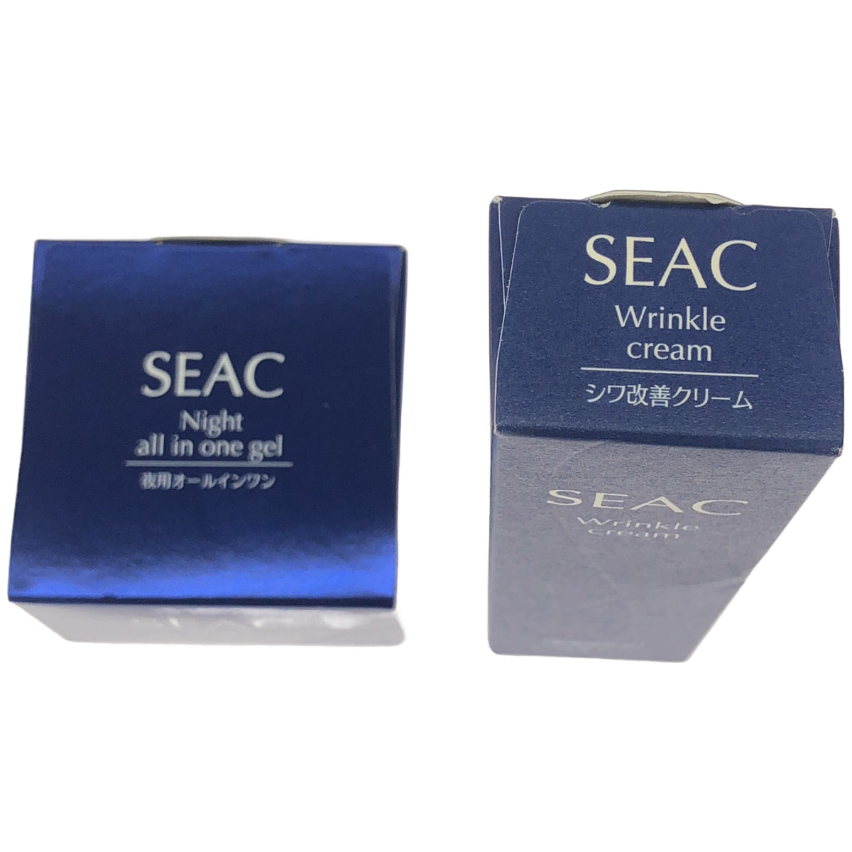 Z000 シーク 薬用リンクルクリーム WRCC 25g & SEAC夜用オールインワン 25g 2個セット