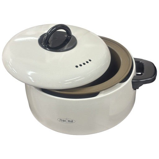 CG8P リンナイ 炊飯機能付ガスコンロ用炊飯専用釜 3合炊き ホワイト（ RTR-03A ）