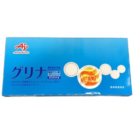 CA77 K 味の素 グリナ 睡眠サポートサプリメント グレープフルーツ味 30本入り●賞味期限：2025/11～
