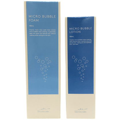 Z000 マキアレイベル 薬用マイクロバブルローション 100mL & マイクロバブルフォーム 140mL 計2個セット　ラスト1点！