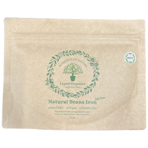 CS07 K レピールオーガニックス レピール まめ鉄 Natural Beans Iron Soy Free ナチュラル ビーンズ アレルゲンフリー 45g●賞味期限：2026/11～