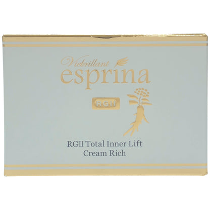 Z000 Viebrillant esprina ヴィブリアンエスプリーナ RGII トータル インナーリフトクリームRich 80ml　ラスト1点！