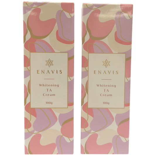 Z000 ENAVIS 薬用 ホワイトニングクリーム TA 100g 計2個セット　ラスト1点！