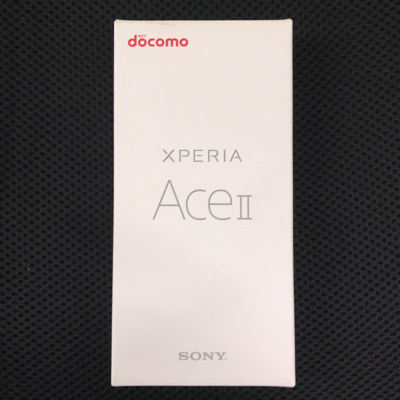 C93P SIMフリー docomo Xperia Ace II SO-41B ホワイト スマートフォン本体