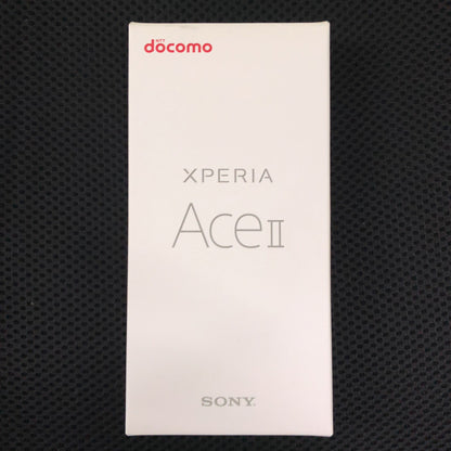C93P SIMフリー docomo Xperia Ace II SO-41B ホワイト スマートフォン本体
