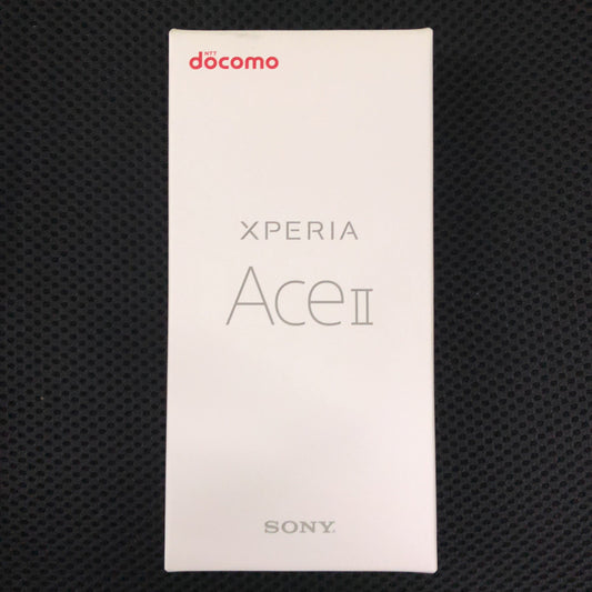 C93P SIMフリー docomo Xperia Ace II SO-41B ホワイト スマートフォン本体