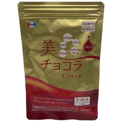 CA67 K エーザイ 美チョコ ラエンリッチ 30g (250㎎×120粒)●賞味期限：2025/11～
