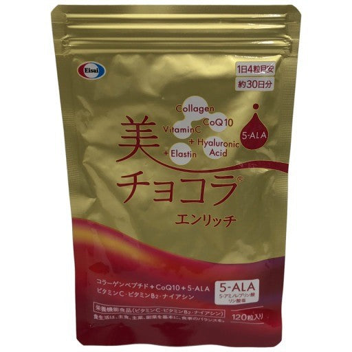 CA67 K エーザイ 美チョコ ラエンリッチ 30g (250㎎×120粒)●賞味期限：2025/11～