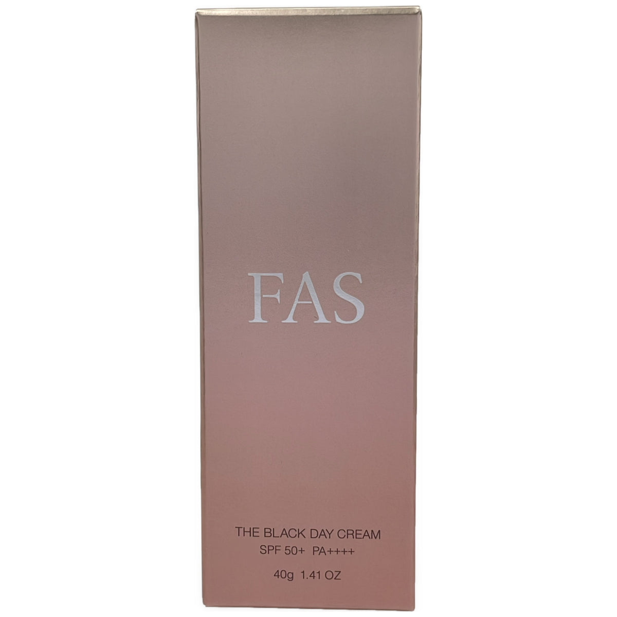 Z000 FAS ザ ブラック デイ クリーム 日焼け止め / SPF50+ / PA++++ / 40g　ラスト1点！