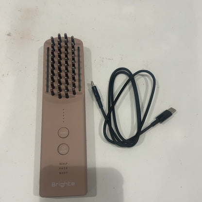 CU75 ■ブライト ブラシ型美顔器(ピンク) Brighte ELEKI BRUSH+ (ブライト エレキブラシプラス) BRT-FSB180PK