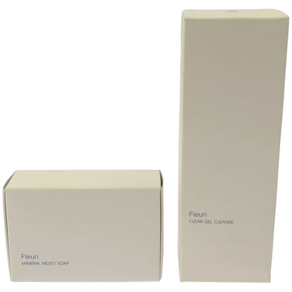 Z000 フルリ ミネラルモイストソープ 80g & クリアゲルクレンズ 150mL 2個セット　ラスト1点！