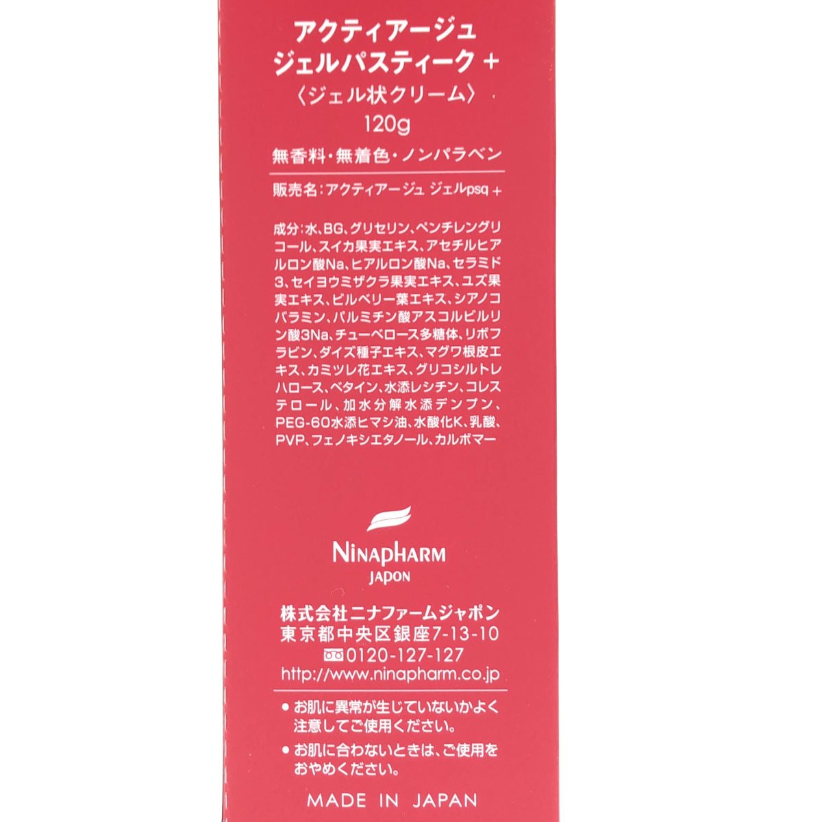 Z000 アクティアージュ ジェルパステーク 120g　ラスト1点！