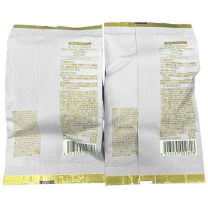 CE63 K ザ フェイスショップ CCインテンス カバークッション イェファダム リフィル SPF50 PA++++ ファンデーション 15g 2個セット