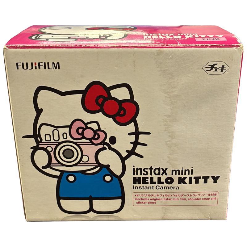 C99T FUJIFILM インスタントカメラ チェキ instax mini ハローキティ INS MINI KIT CAMERA PK