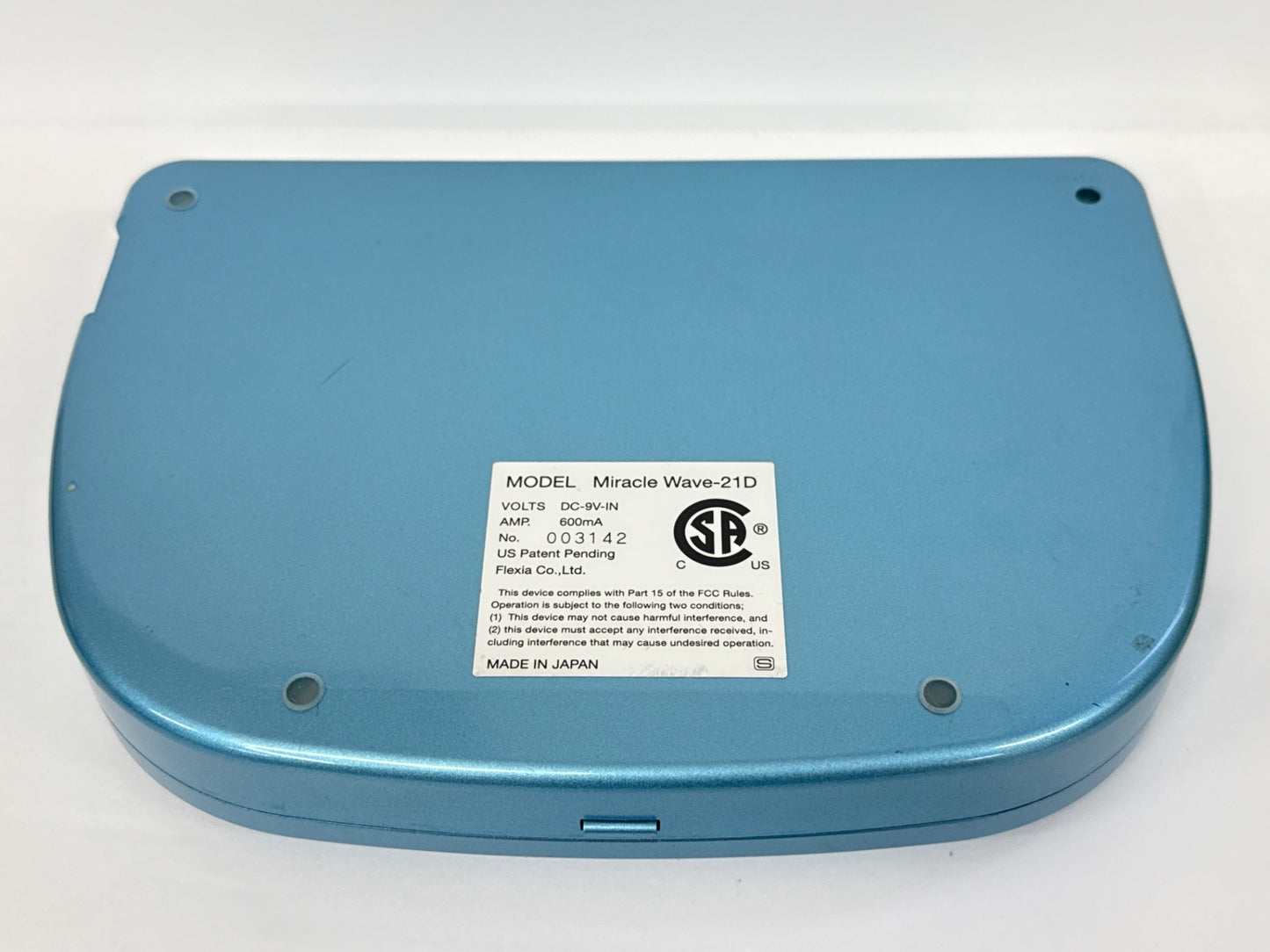 D MIRACLE WAVE フレキシア ミラクルウェーブ 21D 美容器