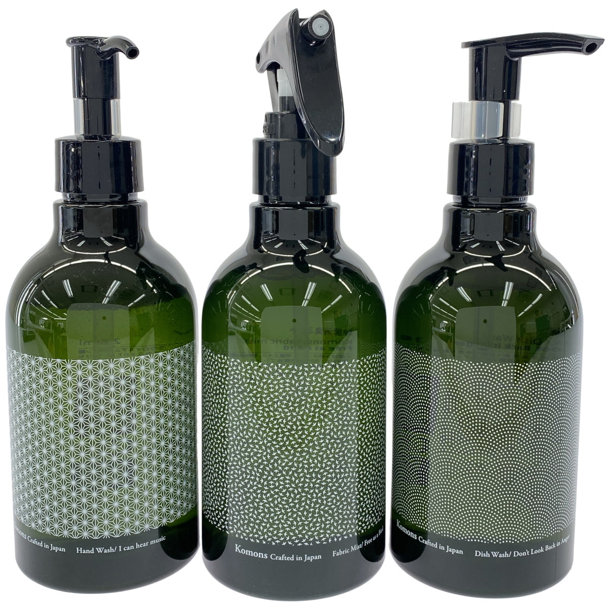 Z000 Komons ハンドソープ 280ml & 除菌消臭ミスト 300ml & 食器用洗剤 300ml 3本セット　ラスト1点！