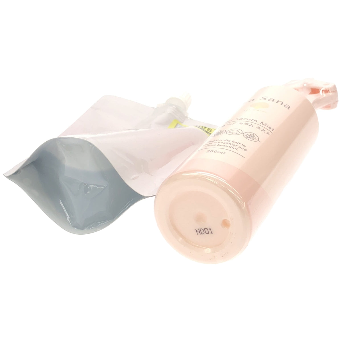 Z000 ラサーナ 海藻 ヘア セラム ミスト 200mL & 詰め替え用 140mL 2個セット