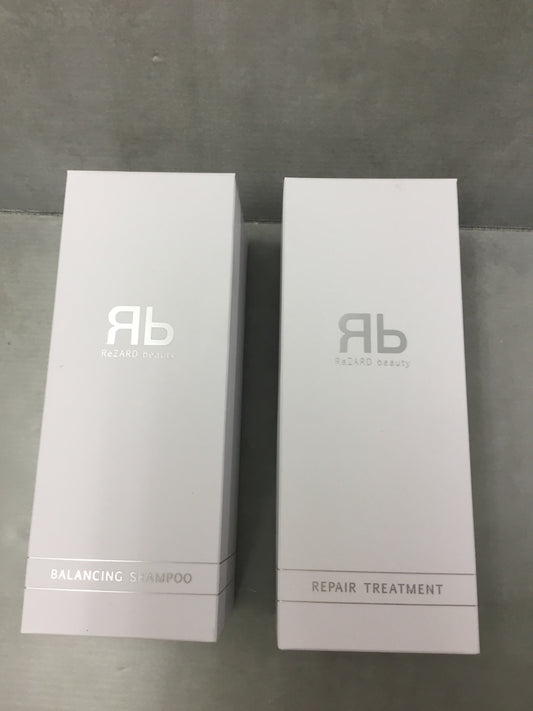 C596 リザードビューティ ReZARD beauty  バランシングシャンプー 480mL & リペアトリートメント 480g セット