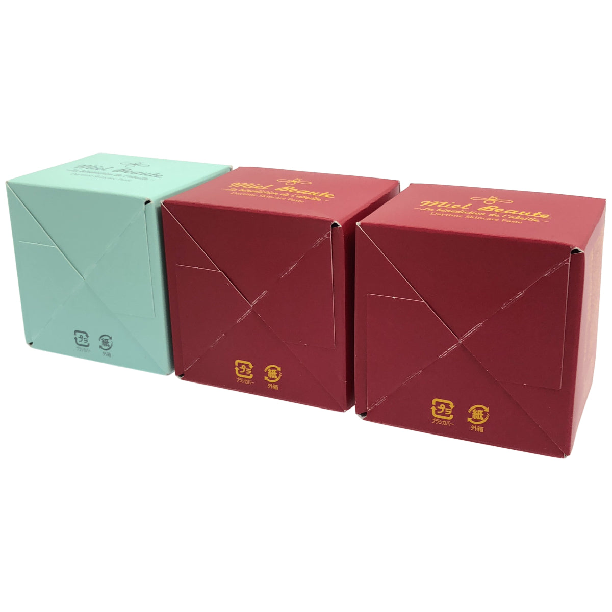 Z000 ミルボーテ デイタイムスキンケアペースト ピンク 25g 2個 & バニラ 25g 計3個セット　ラスト1点！