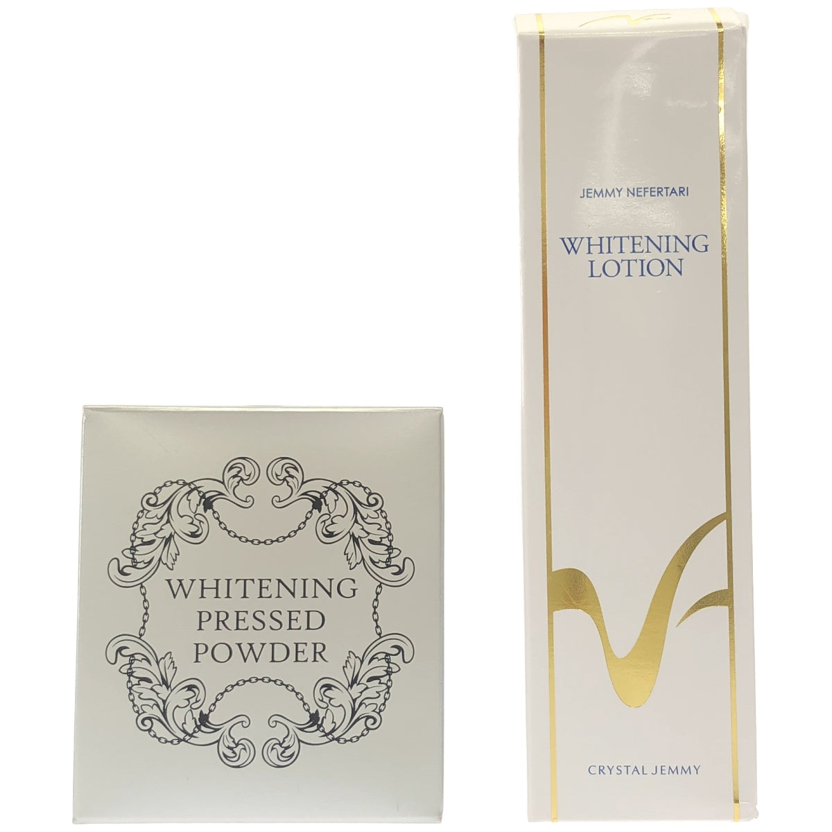 Z000 ジェミーネフェルタリ 薬用美白ローション 120mL & ホワイトニングプレストパウダー 11.5g 2個セット