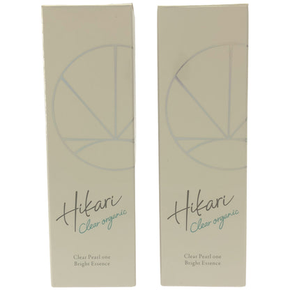 Z000 HIKARI CLEAR オーガニック クリアパールワン ブライトエッセンス 50mL 計2本セット　ラスト1点！