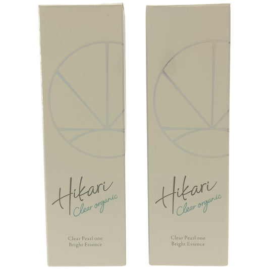 Z000 HIKARI CLEAR オーガニック クリアパールワン ブライトエッセンス 50mL 計2本セット　ラスト1点！