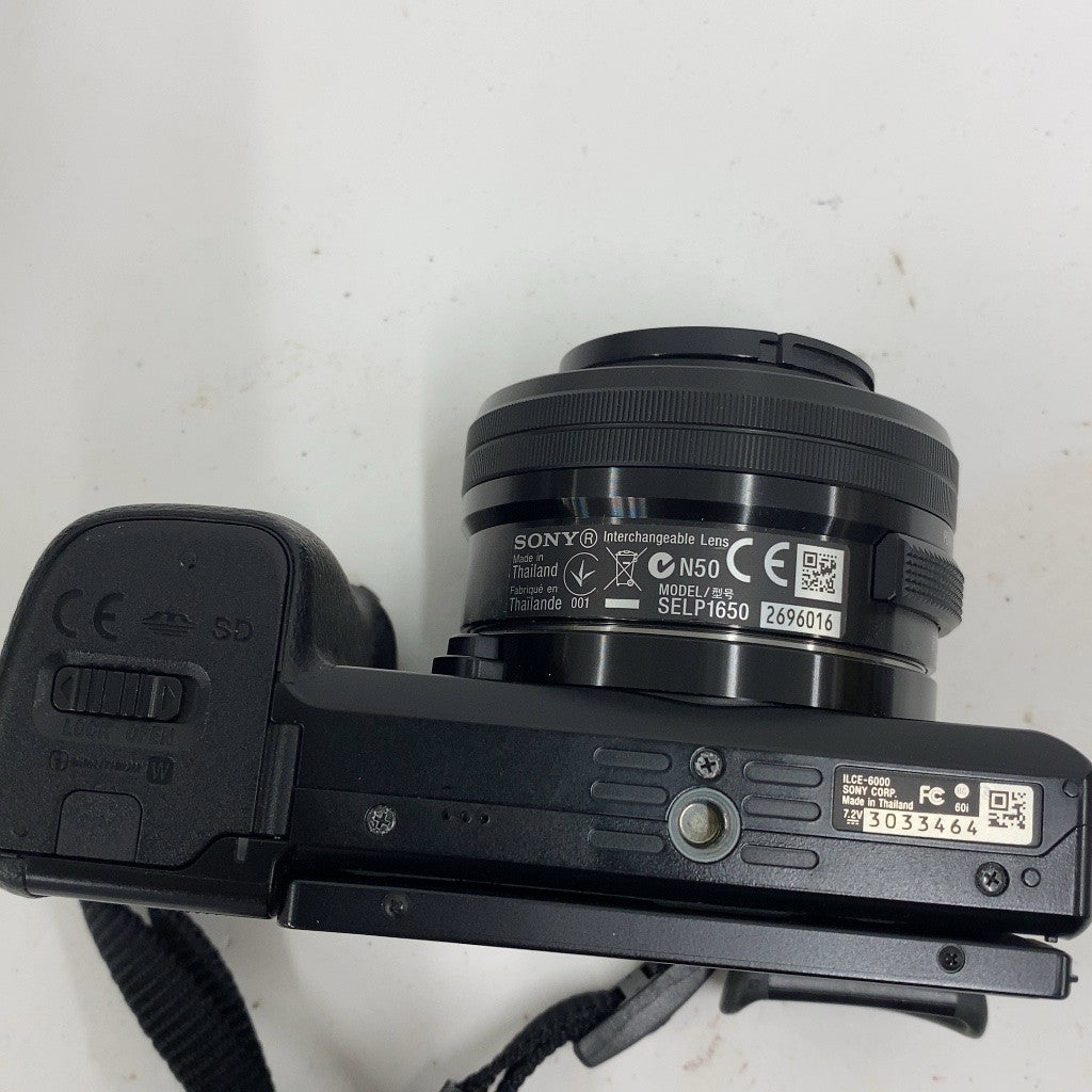 CK53 D ソニー ミラーレス一眼 α6000 ボディ グラファイトグレー ILCE-6000 H
