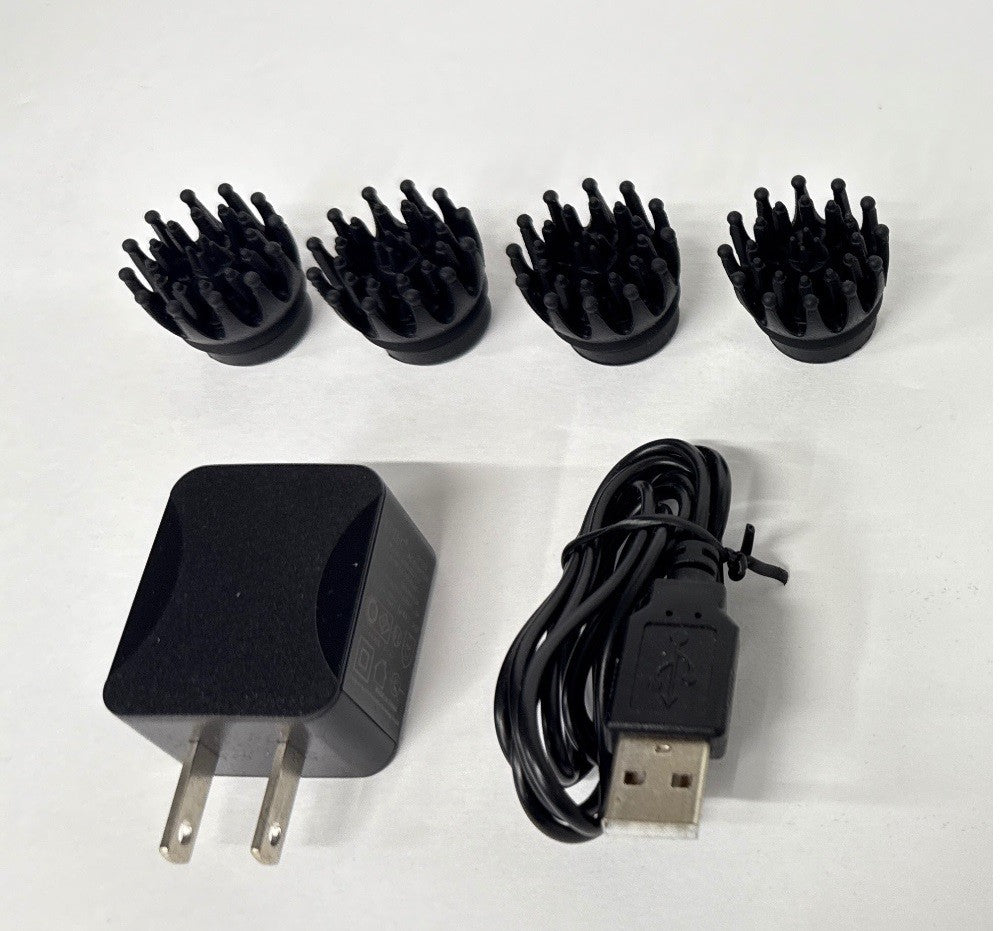 CH07 D MYTREX EMS HEAD SPA MT-EHP20B ブラック マイトレックス ヘッドスパ 頭皮ケア