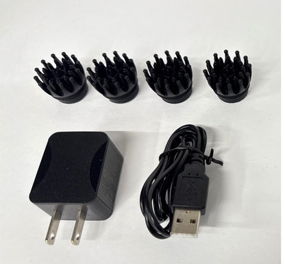 CH07 D MYTREX EMS HEAD SPA MT-EHP20B ブラック マイトレックス ヘッドスパ 頭皮ケア