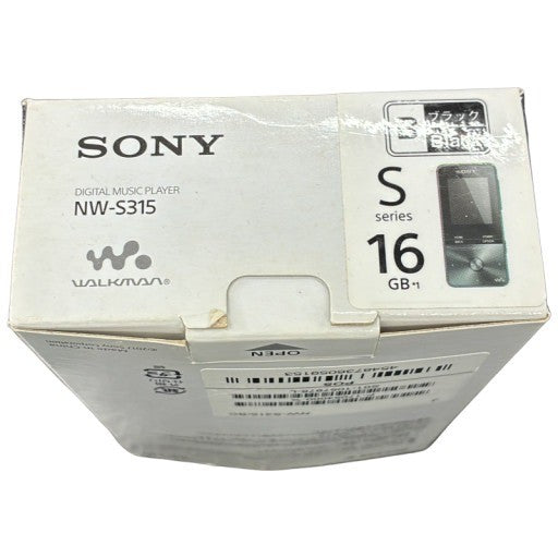 CW04 SONY ウォークマン Sシリーズ 16GB NW-S315 BC ブラック