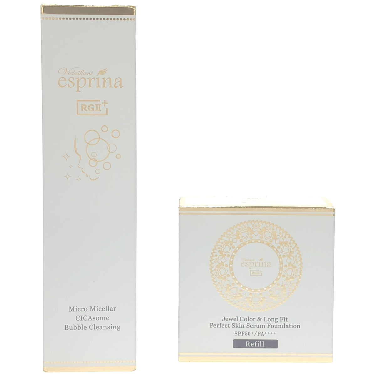 Z000 ヴィブリアン エスプリ—ナ RG2+ マイクロミセラー 濃密炭酸泡クレンジング 200mL & 他1個  計2個セット