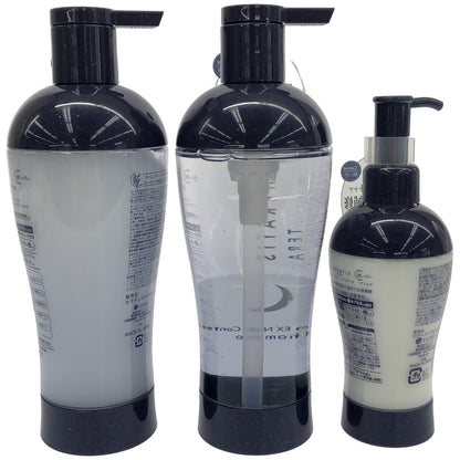 Z000 セラティス テラ プレミアム EX ナイト コントロール シャンプー 435mL & ヘアトリートメント 435g & ヘアミルク 180g 計3本セット　ラスト1点！