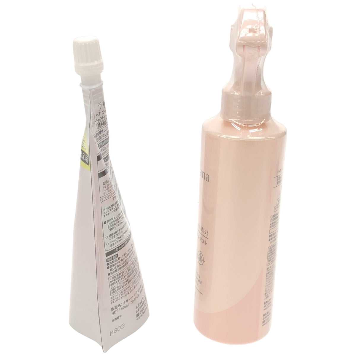 Z000 ラサーナ 海藻 ヘア セラム ミスト 200mL & 詰め替え用 140mL 2個セット