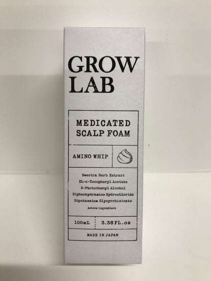 C475 ★グロウラボ メディケイテッドスカルプフォーム GROW LAB 泡 育毛剤 スカルプケア 100ml